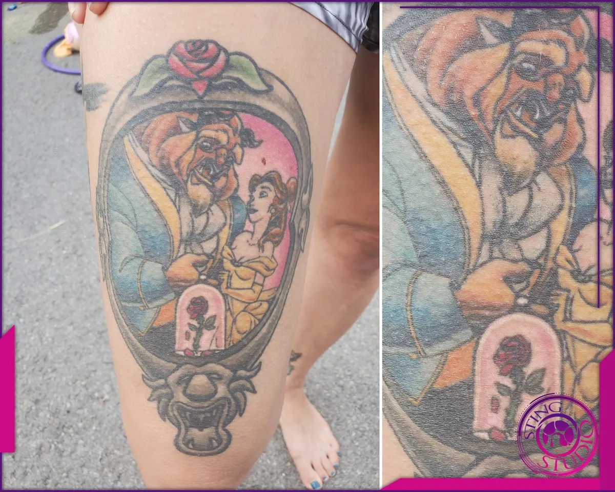 Colour tattoo by Sting Studio Ottawa