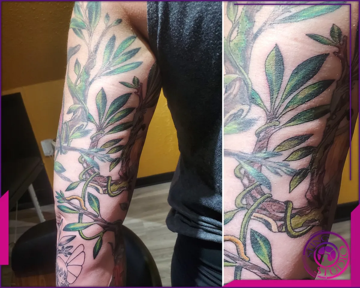 Colour tattoo by Sting Studio Ottawa