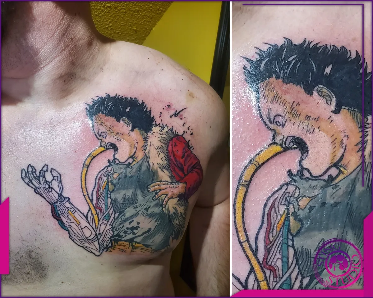 Colour tattoo by Sting Studio Ottawa