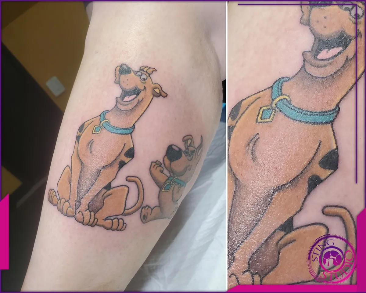 Colour tattoo by Sting Studio Ottawa