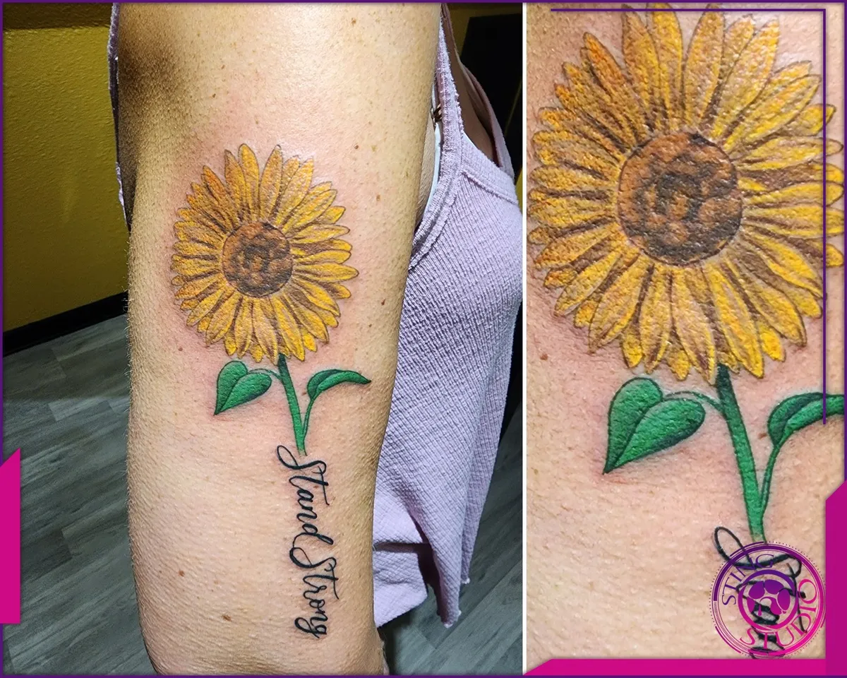 Colour tattoo by Sting Studio Ottawa