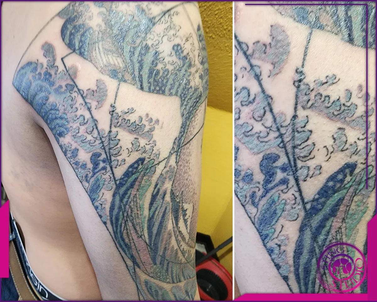 Colour tattoo by Sting Studio Ottawa