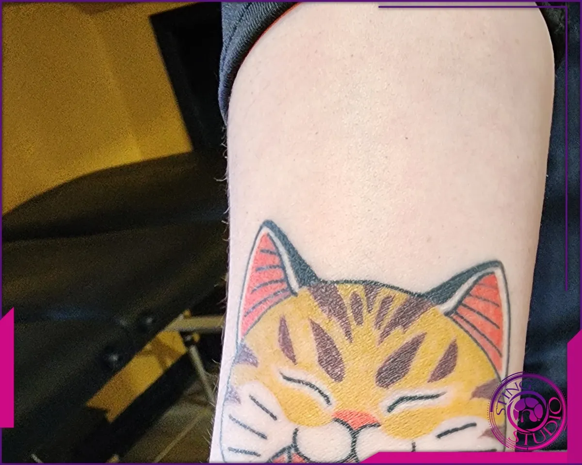 Colour tattoo by Sting Studio Ottawa