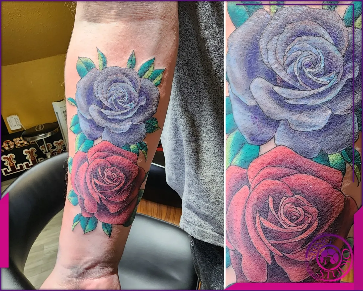 Colour tattoo by Sting Studio Ottawa