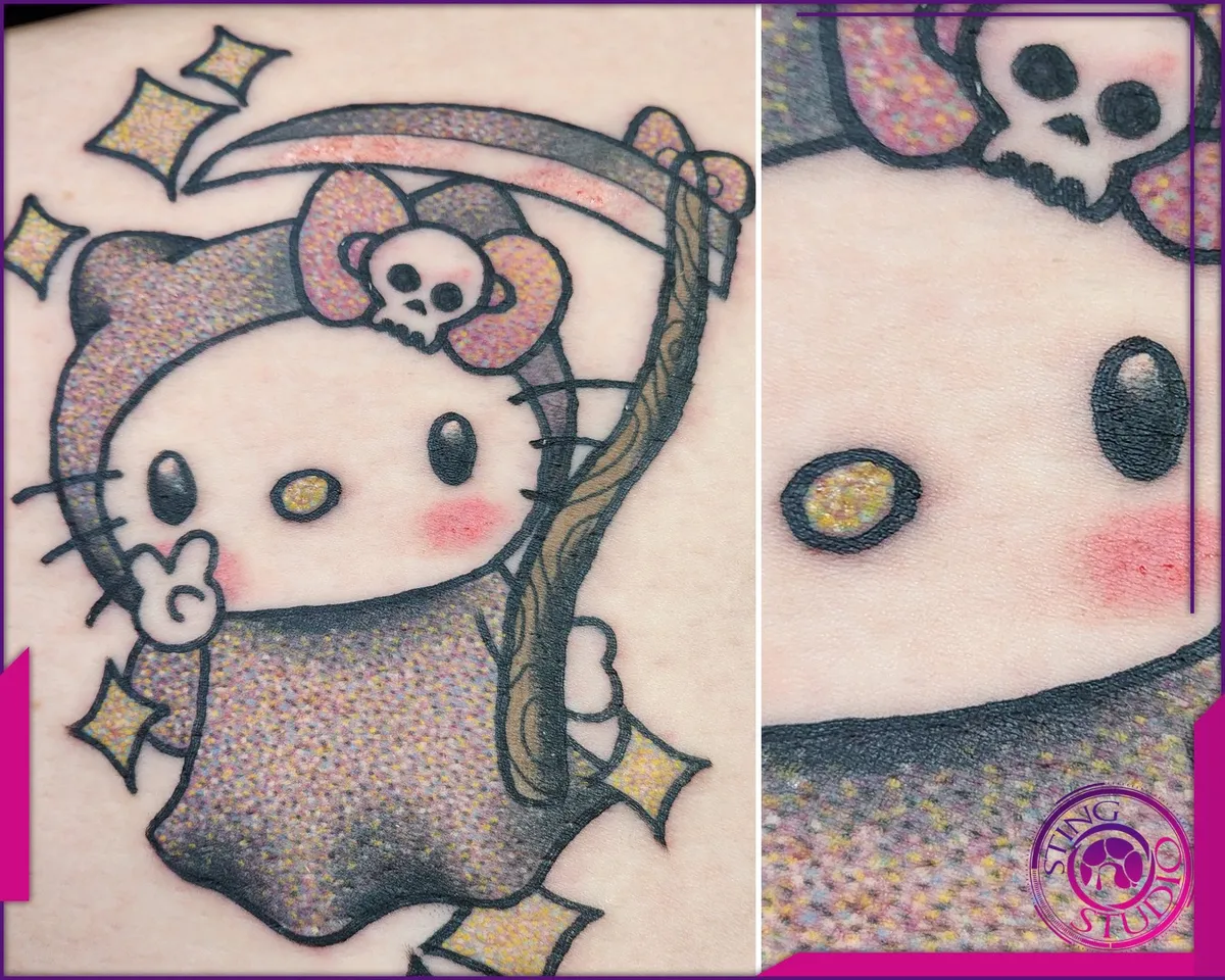 Colour tattoo by Sting Studio Ottawa