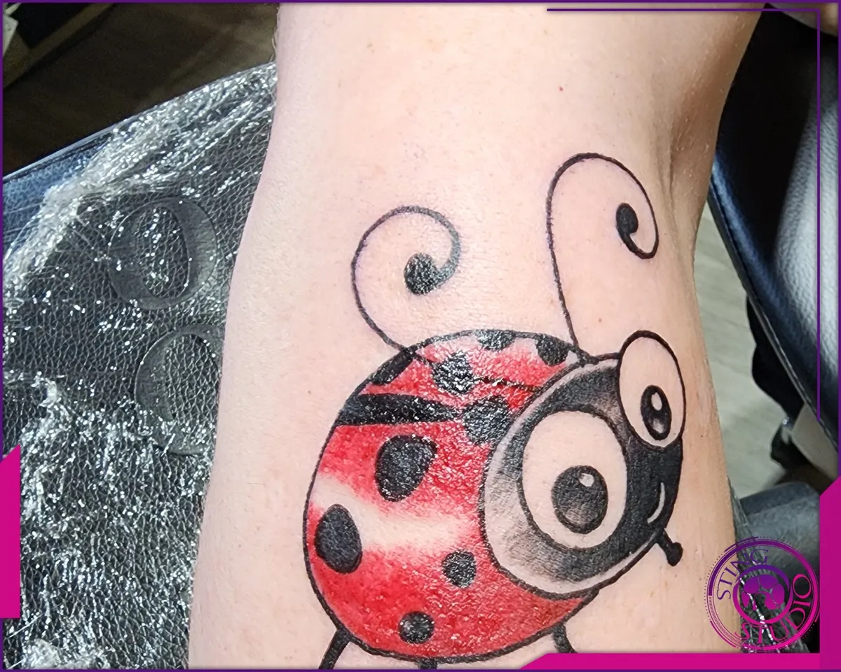 Colour tattoo by Sting Studio Ottawa