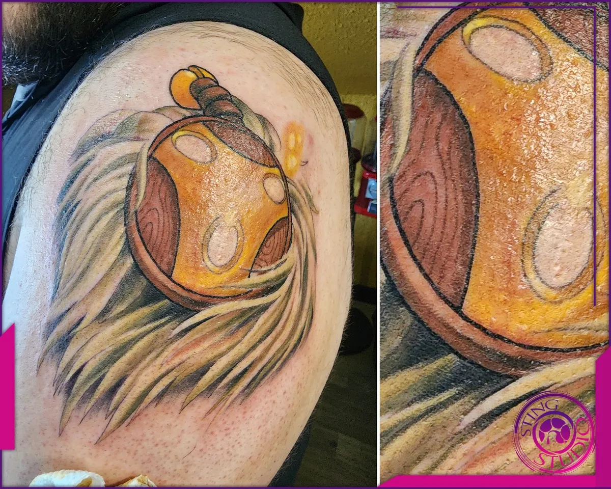 Colour tattoo by Sting Studio Ottawa