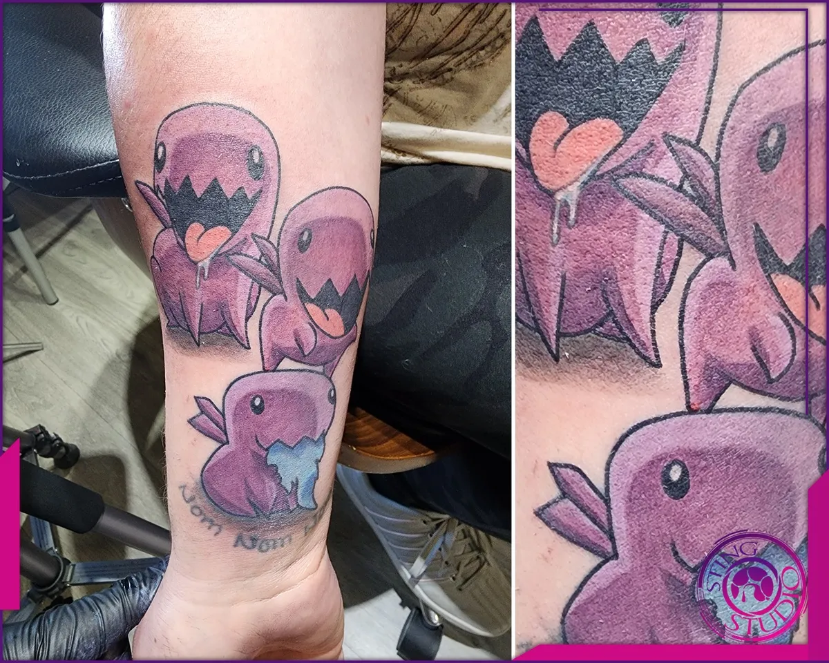 Colour tattoo by Sting Studio Ottawa