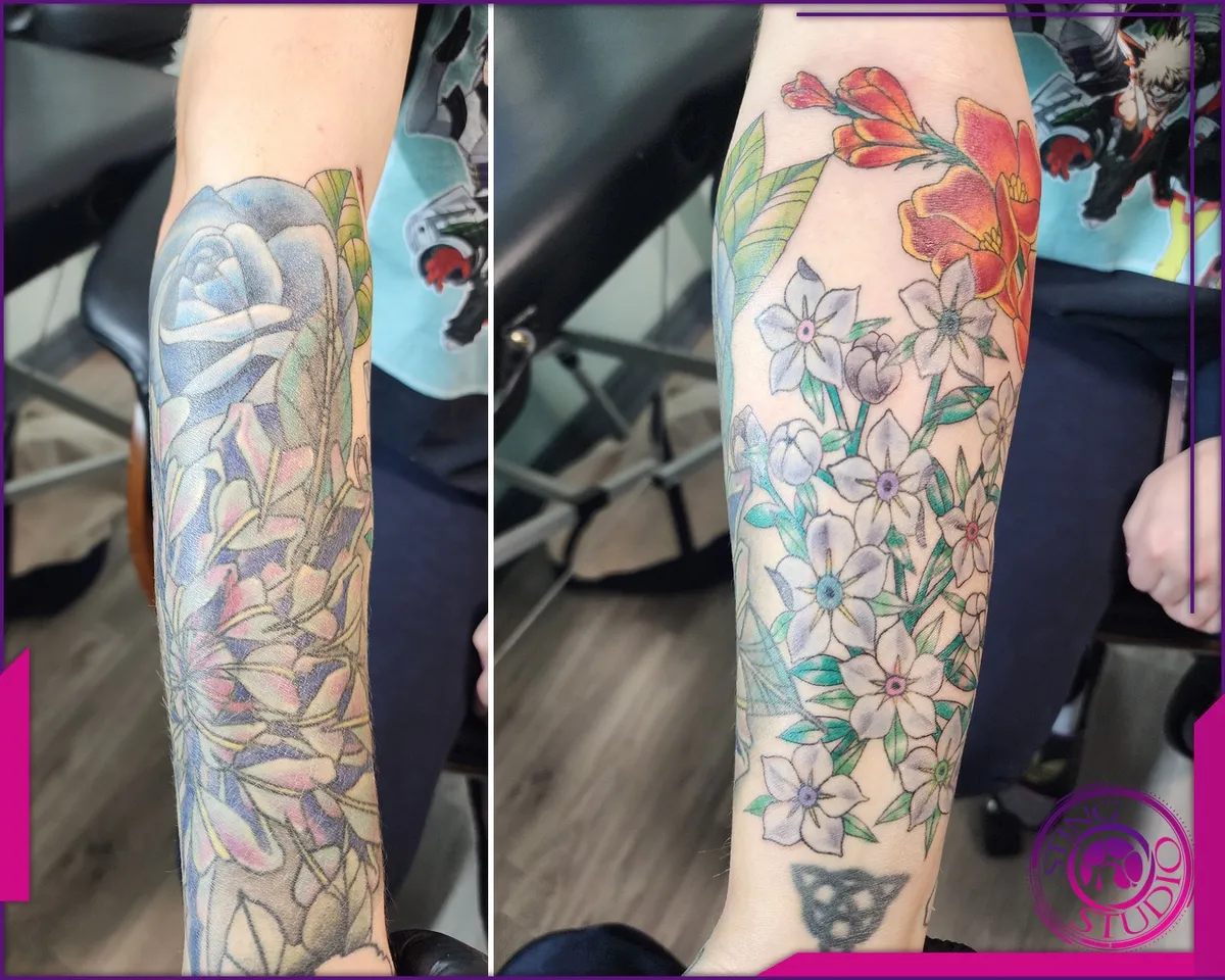 Colour tattoo by Sting Studio Ottawa