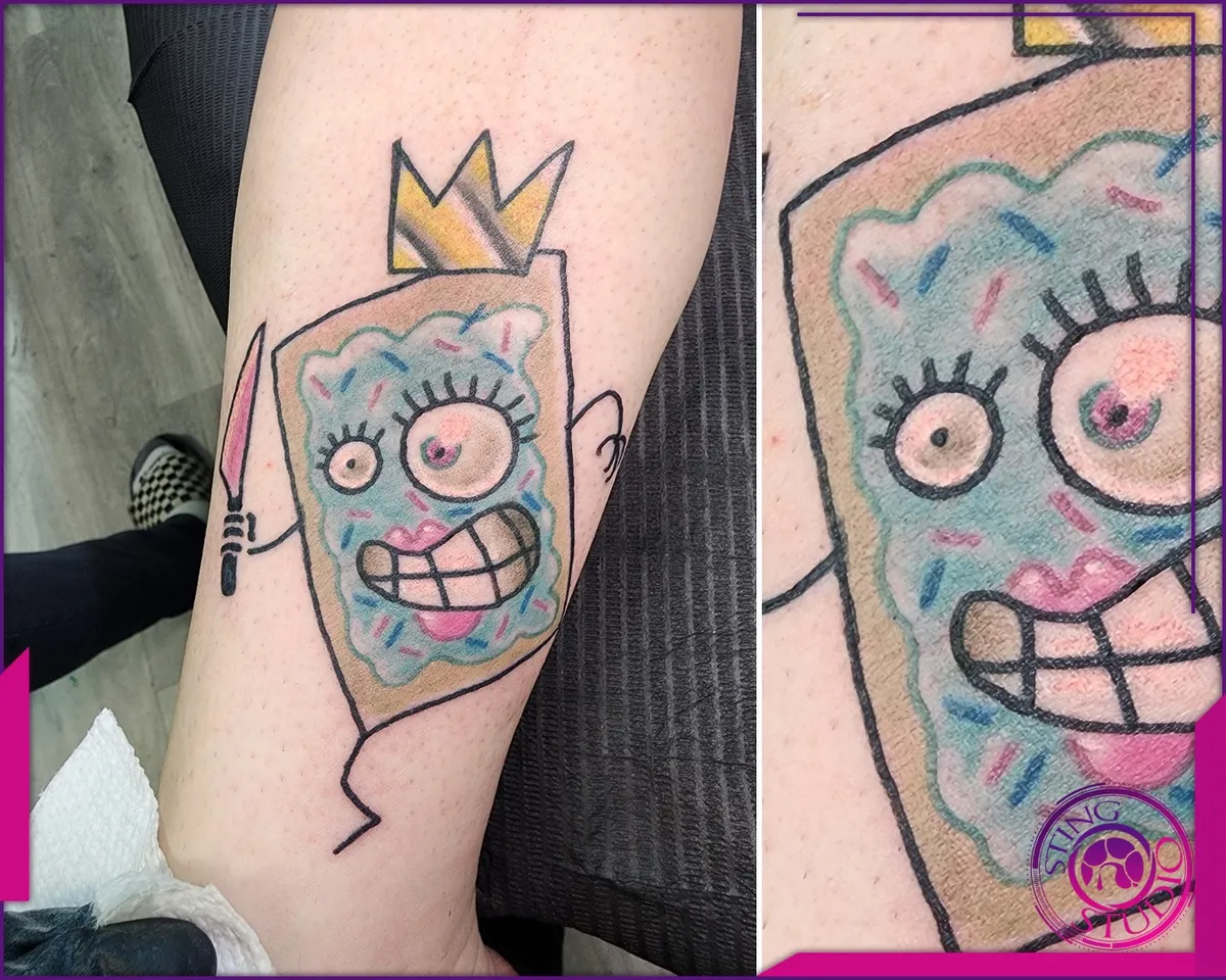 Colour tattoo by Sting Studio Ottawa