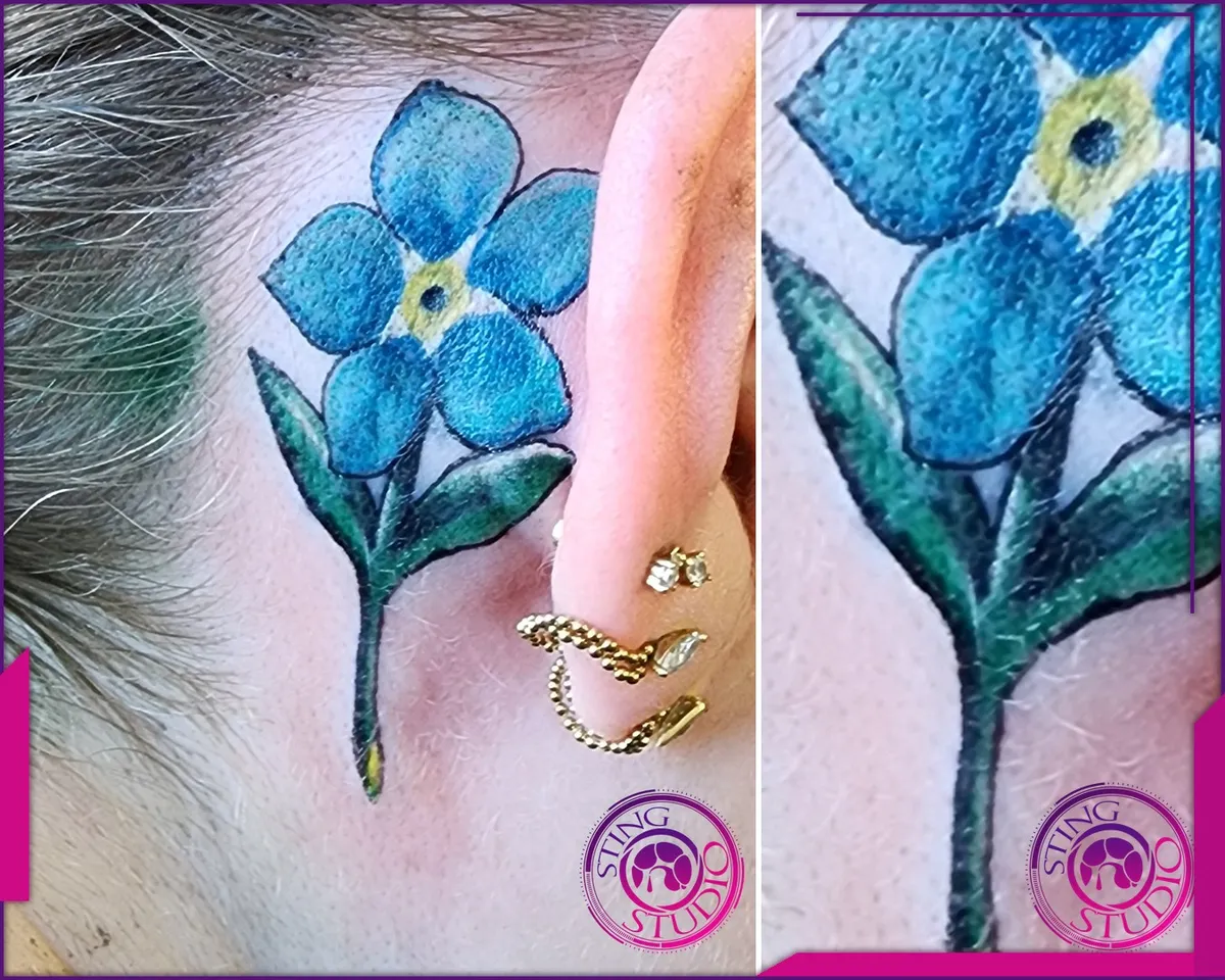 Colour tattoo by Sting Studio Ottawa
