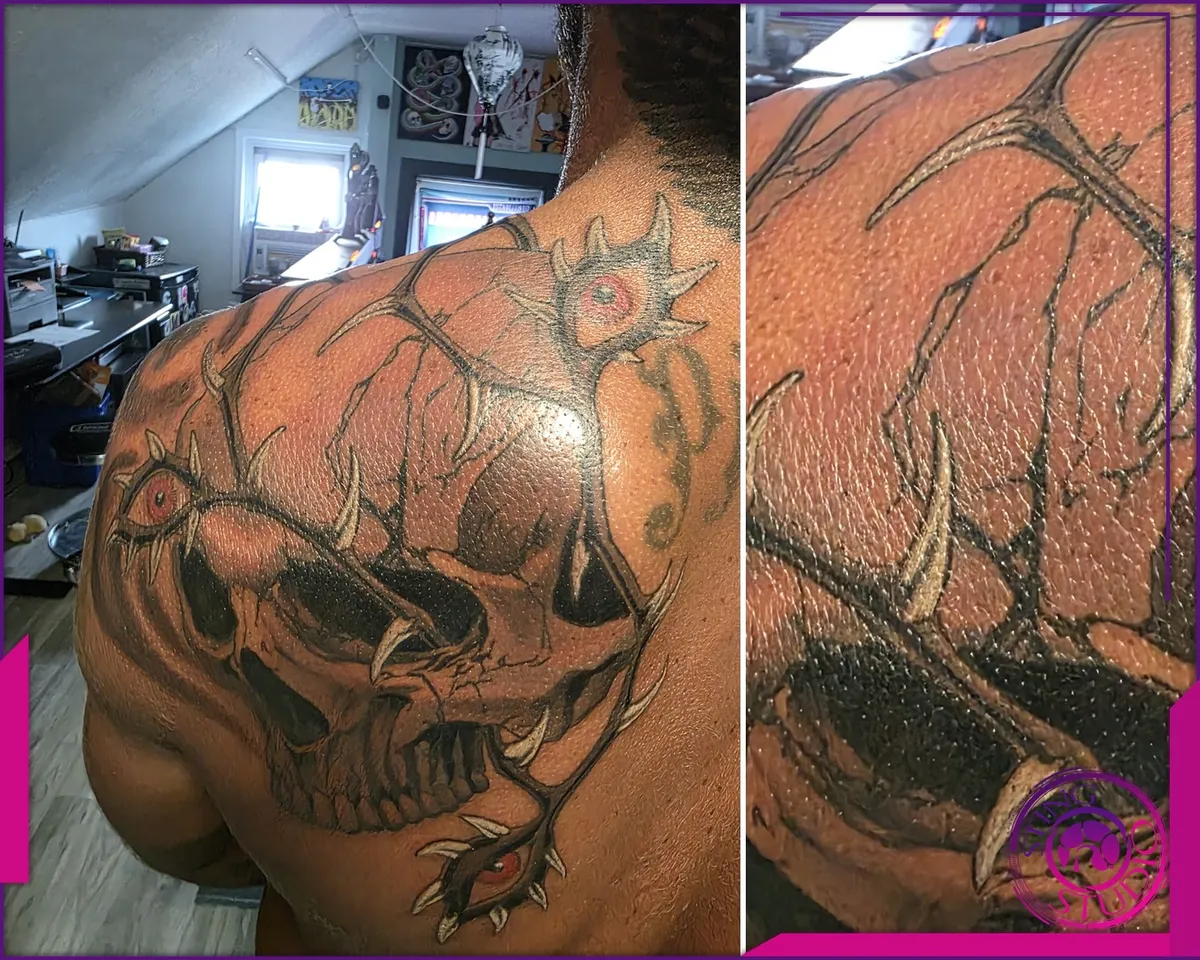 Colour tattoo by Sting Studio Ottawa