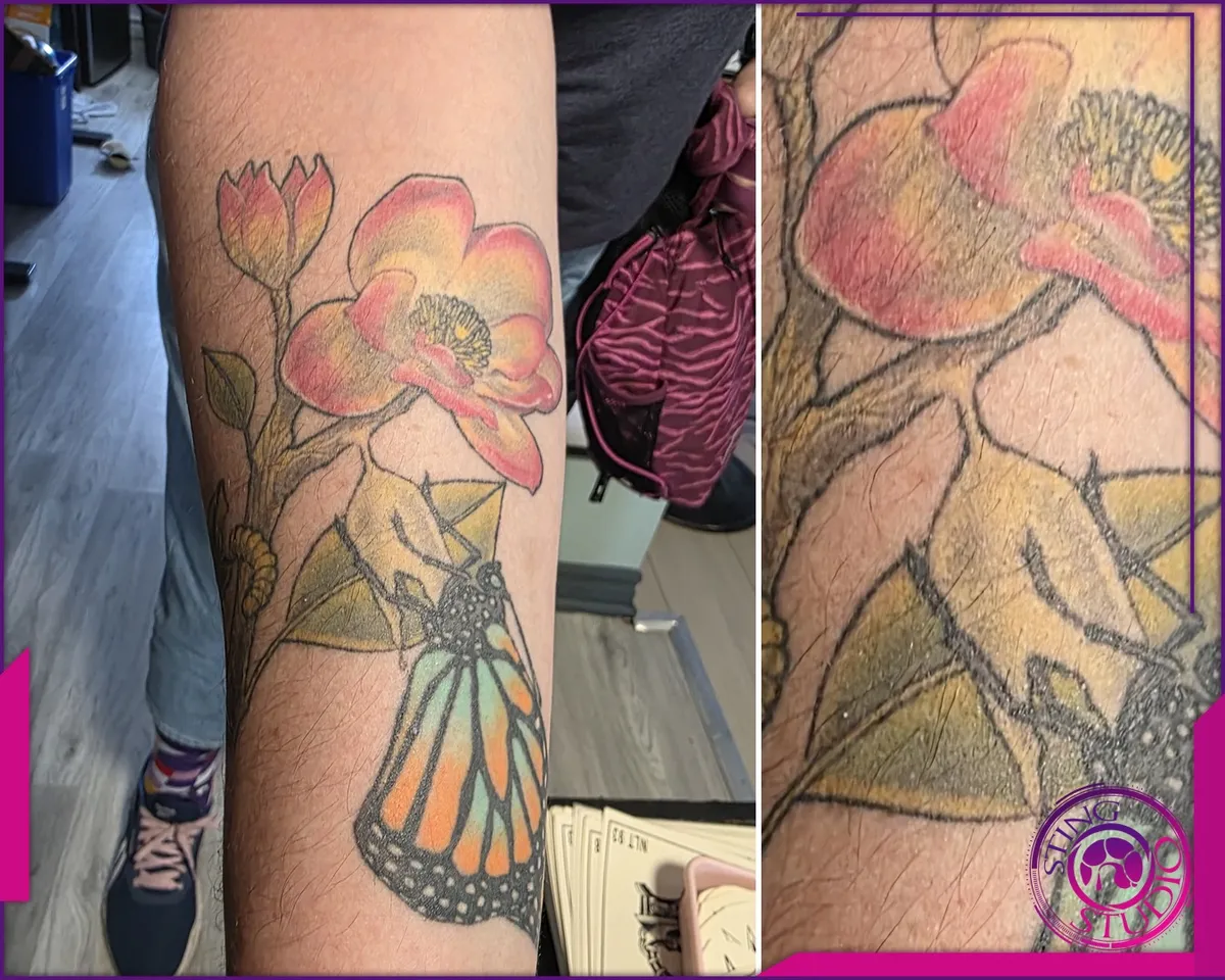 Colour tattoo by Sting Studio Ottawa