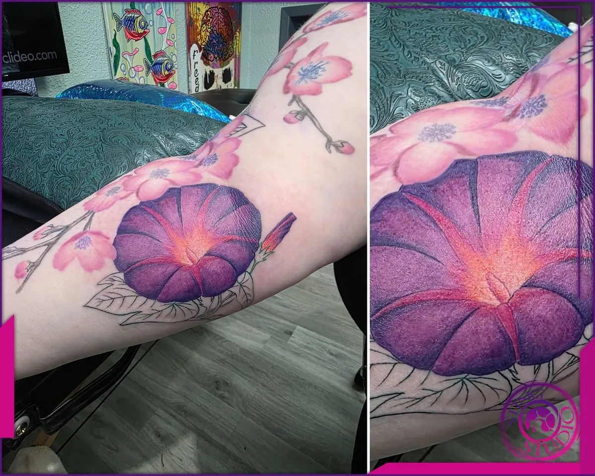 Colour tattoo by Sting Studio Ottawa