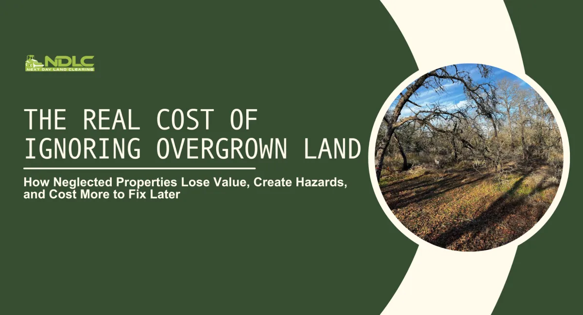 The Real Cost of Ignoring Overgrown Land