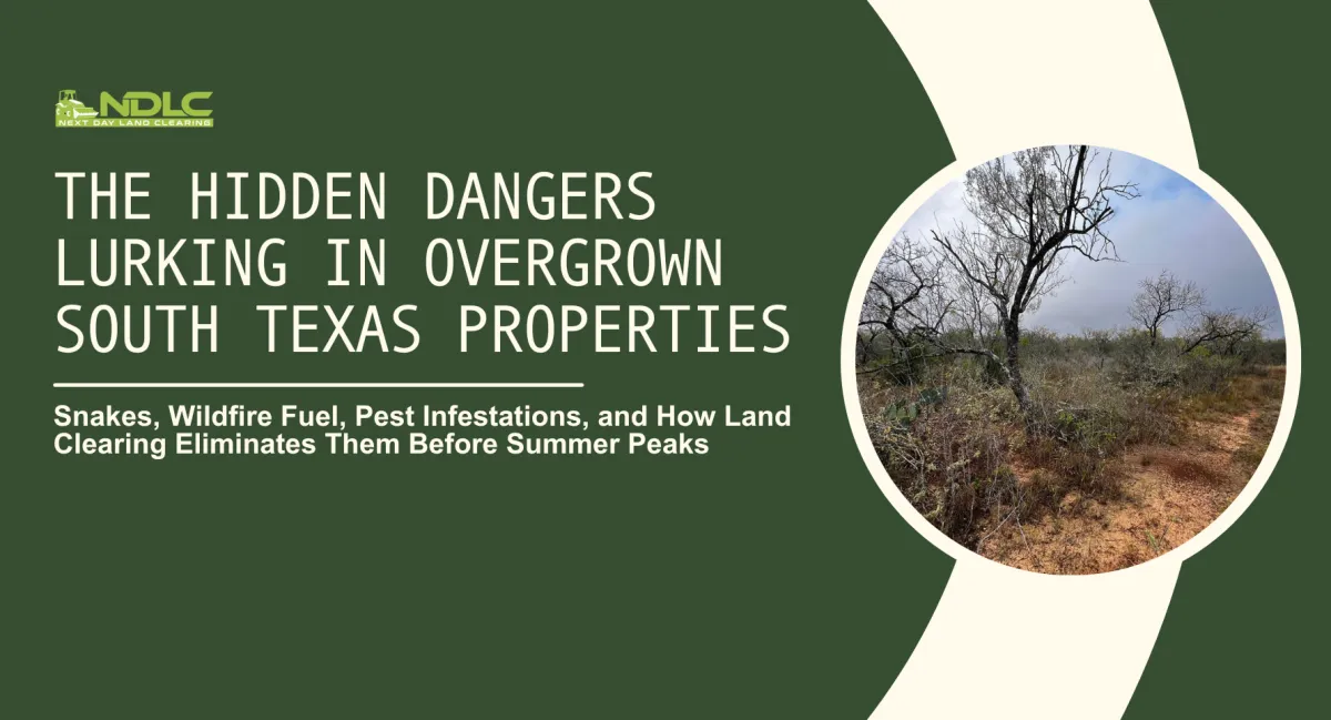 The Hidden Dangers Lurking in Overgrown South Texas Properties