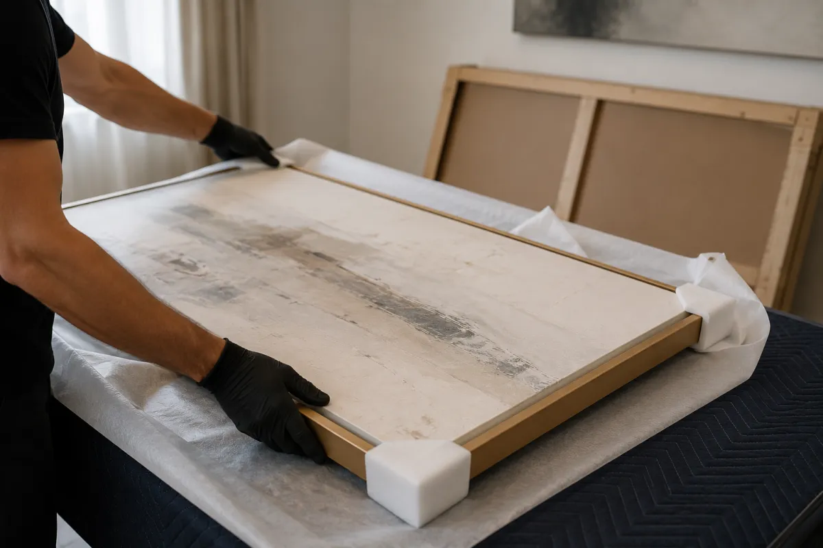 Artwork Delivery Logistics: How to Protect Artwork During Transport and Installation