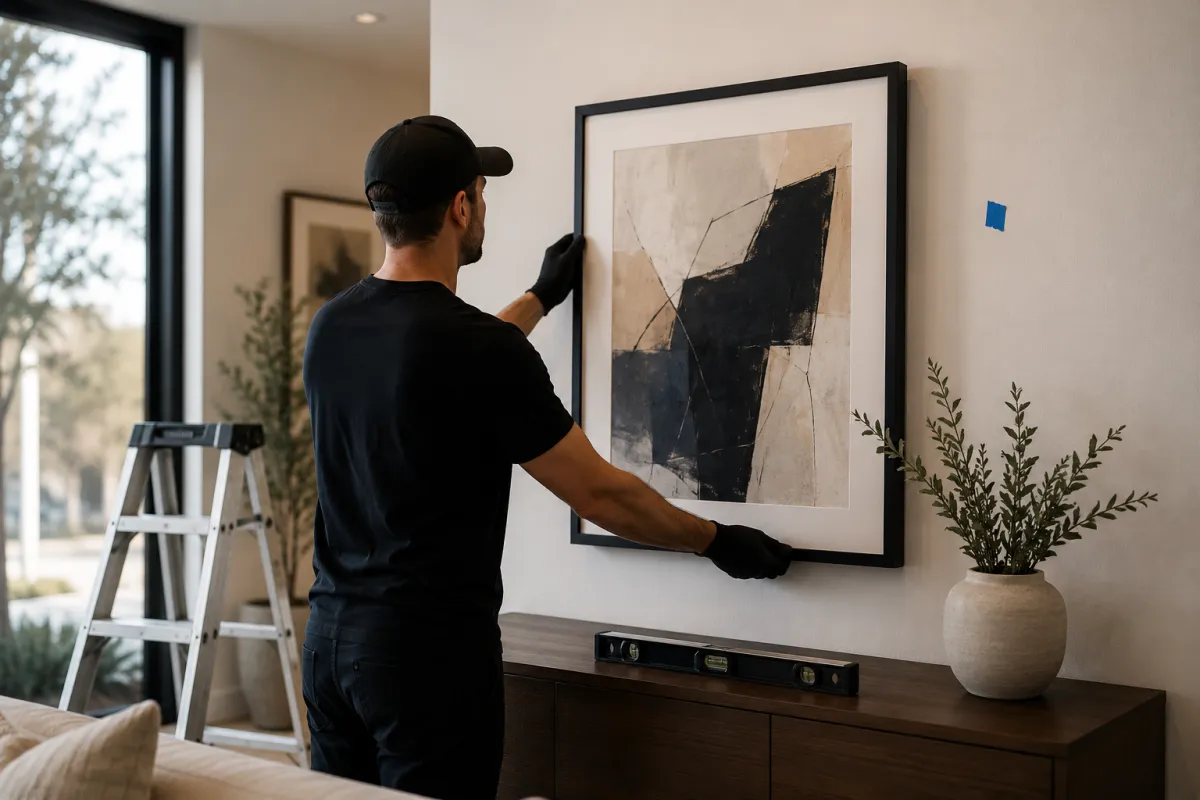 Professional Art Hanging Services: What to Expect and Why Proper Installation Matters