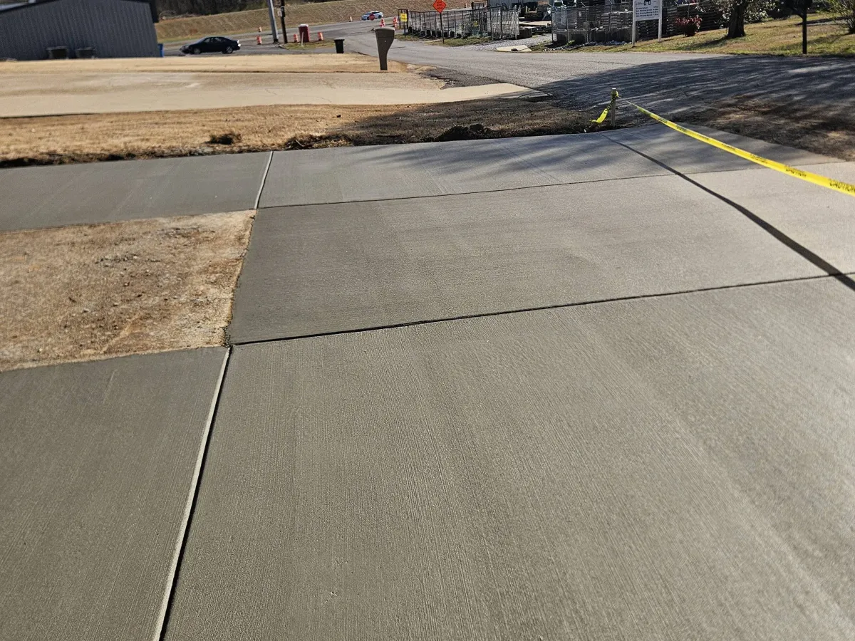 Florence Concrete builds and installs Driveway