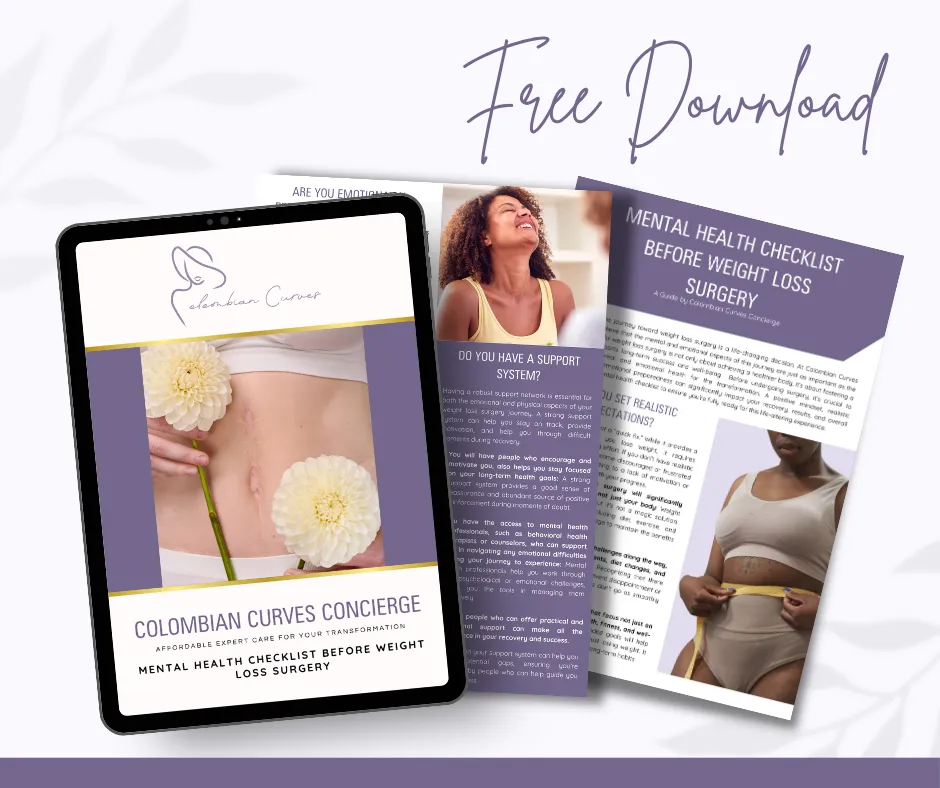 Free resource: Mental health checklist to prepare for weight loss surgery