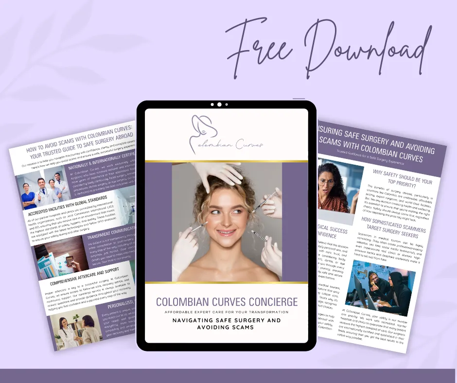 Free resource: How to safely plan surgery abroad and avoid scams with Colombian Curves