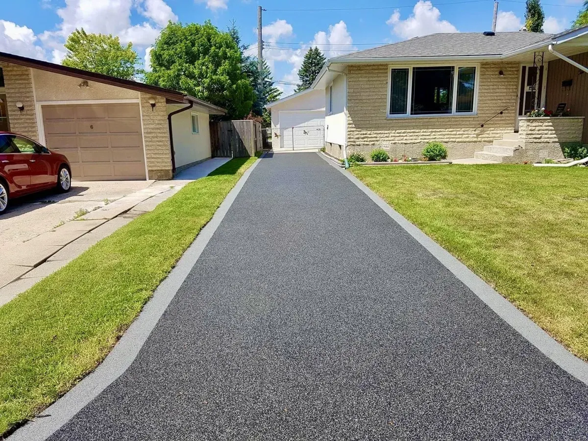 Lafayette Concrete builds and installs driveways.