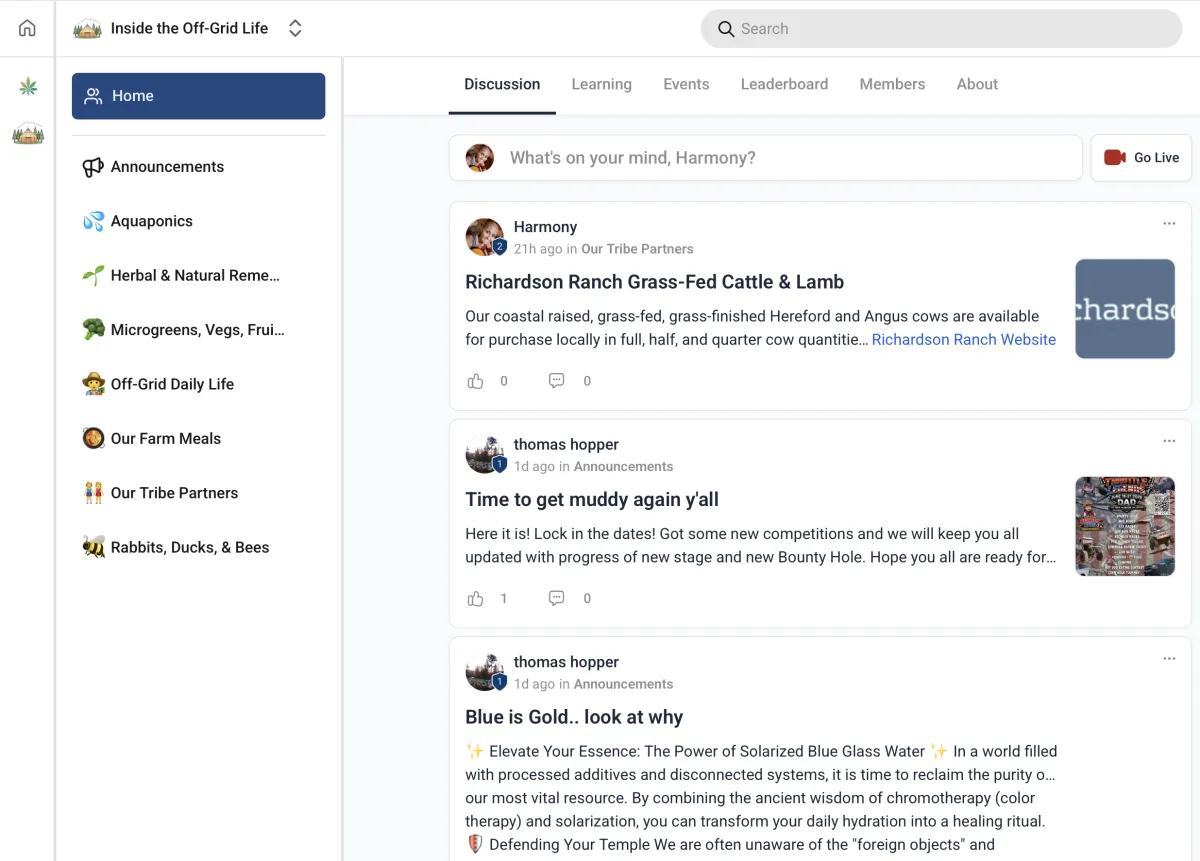 online community forum