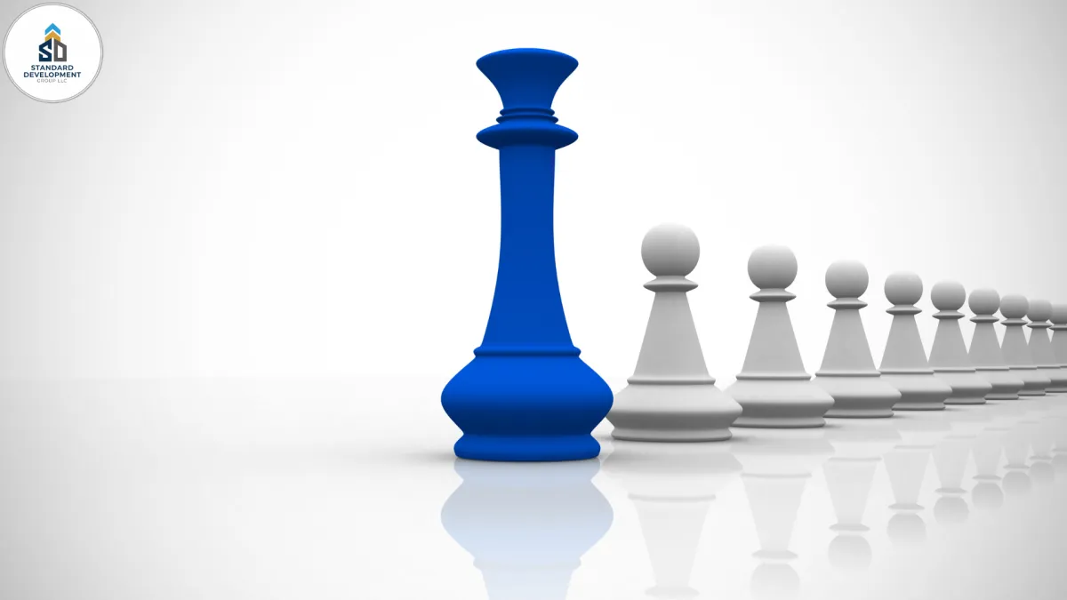 woman placing sticky notes on wall