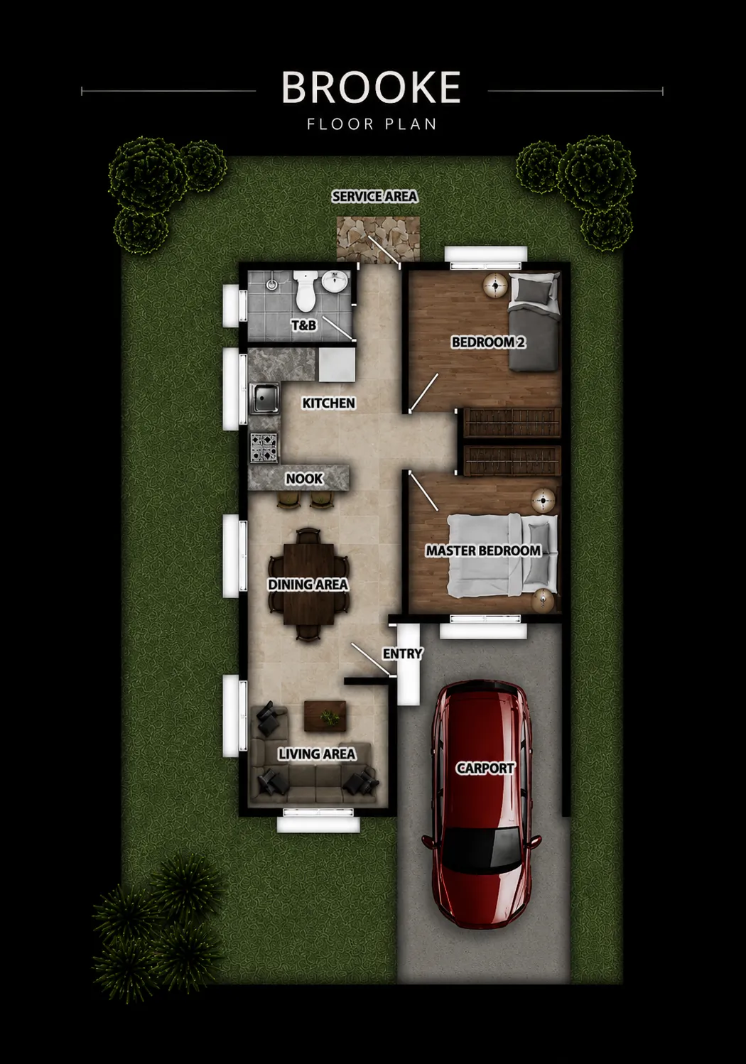 Detailed architectural floor plan showing the layout
