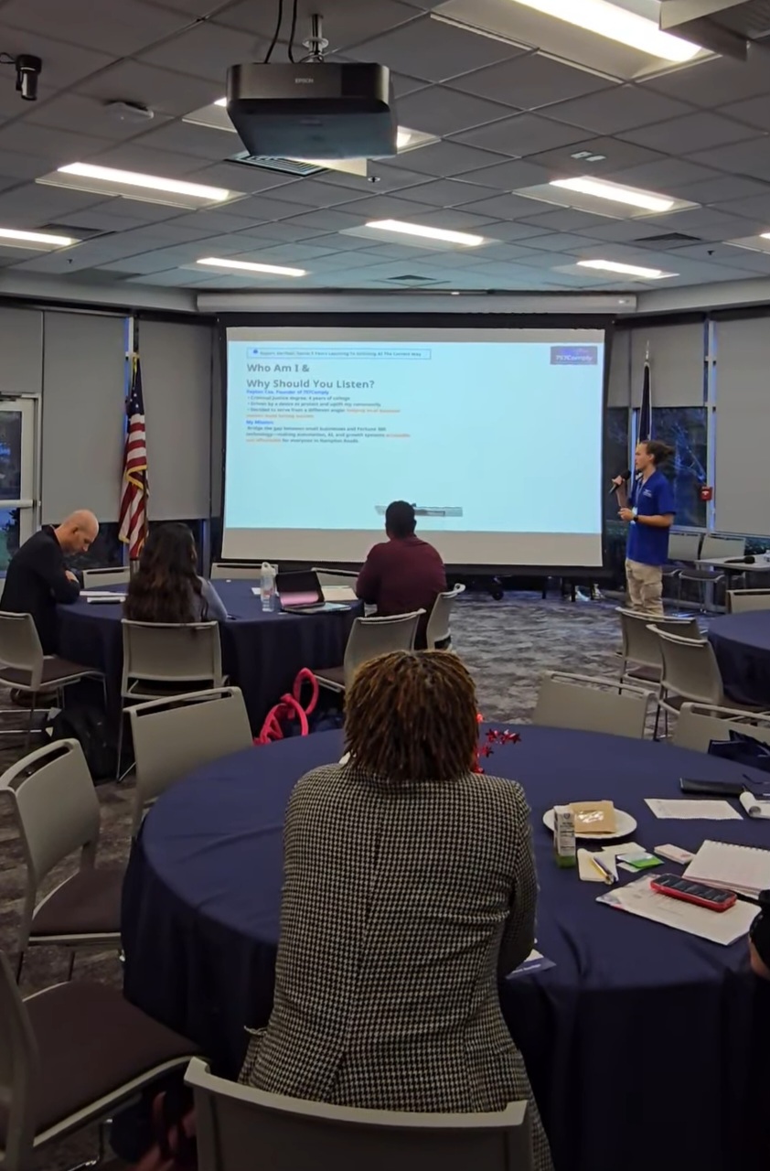 AI-powered automation dashboard for small businesses in Hampton Roads