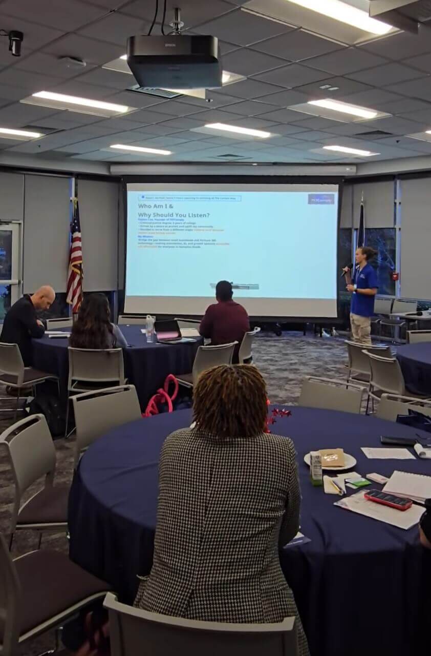 AI-powered automation dashboard for small businesses in Hampton Roads