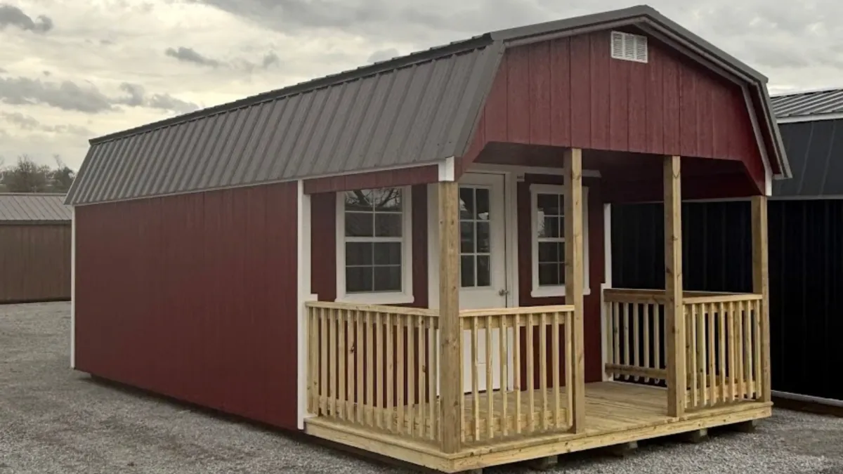 classic high barn style shed