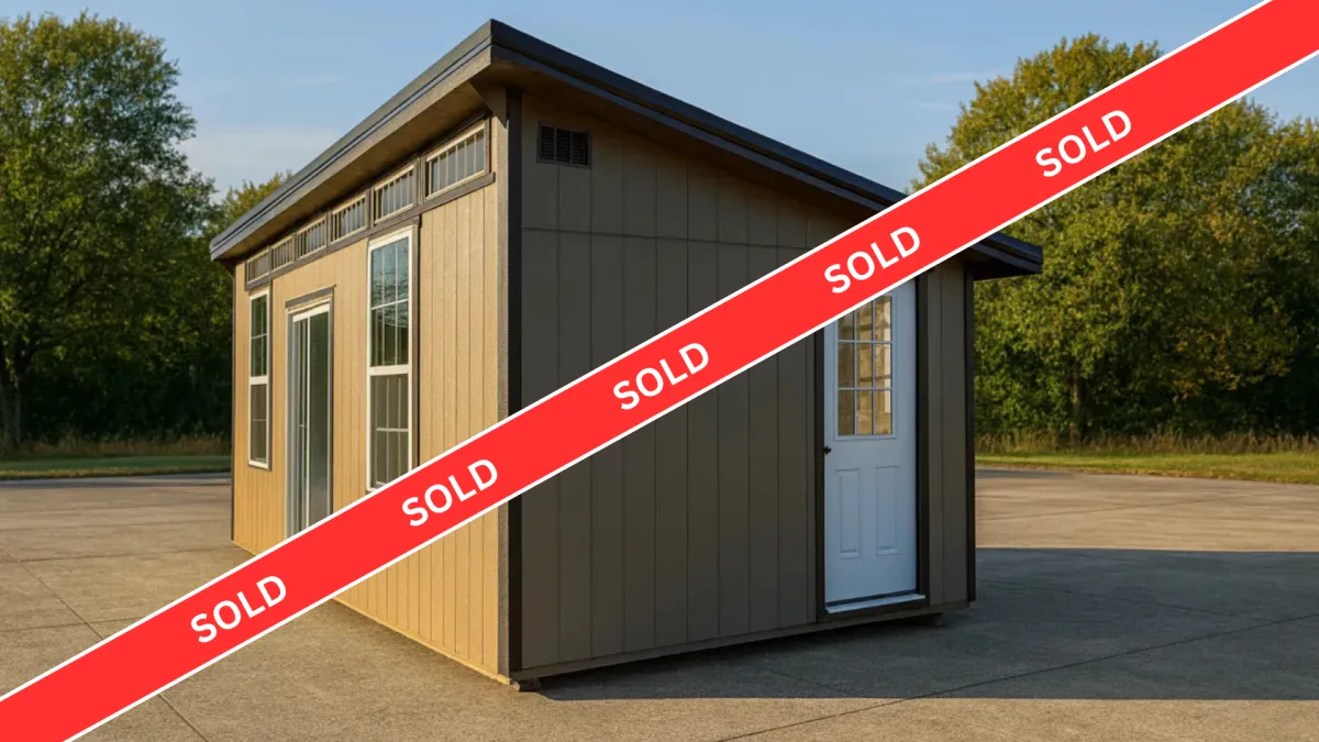 Amish-built outdoor buildings collection