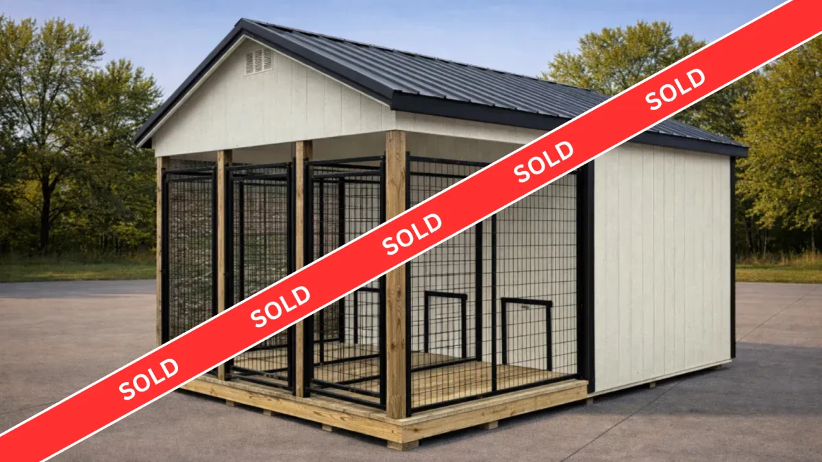 Amish-built outdoor buildings collection