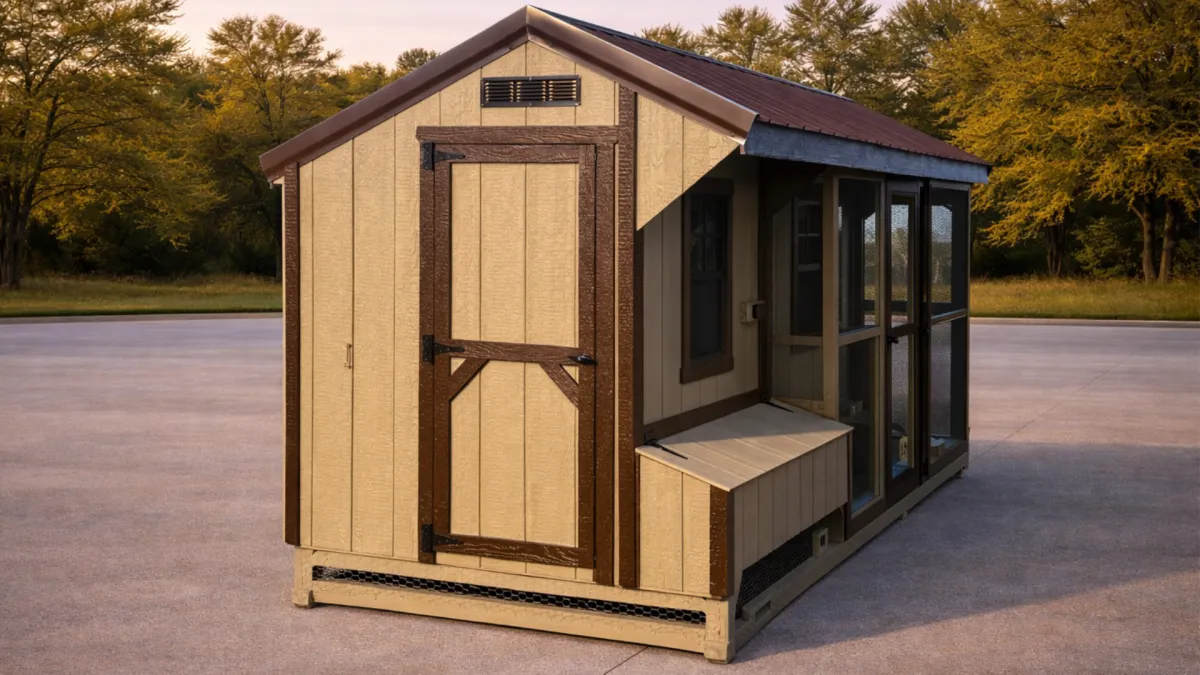 Amish-built outdoor buildings collection