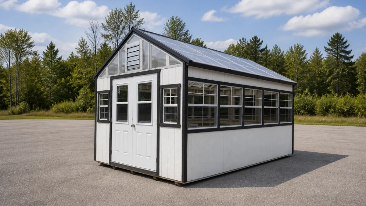 Amish-built outdoor buildings collection