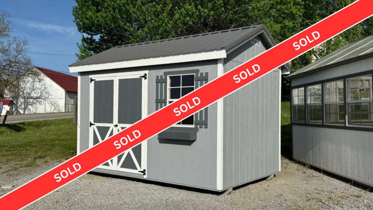 Amish-built outdoor buildings collection