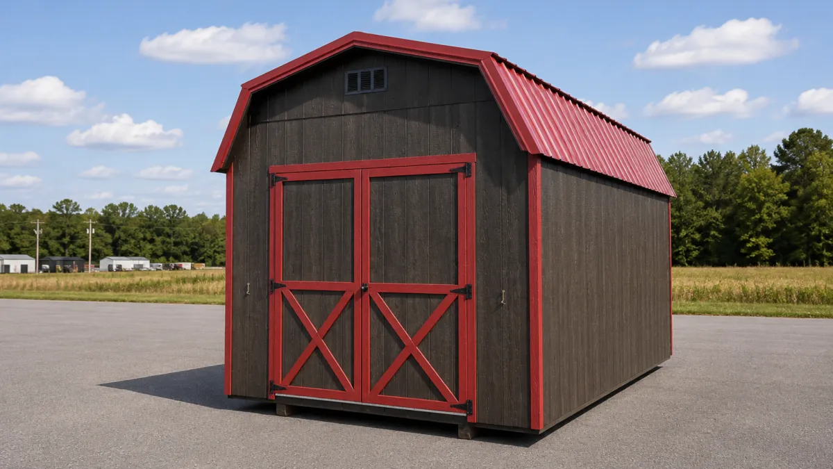 Amish-built outdoor buildings collection