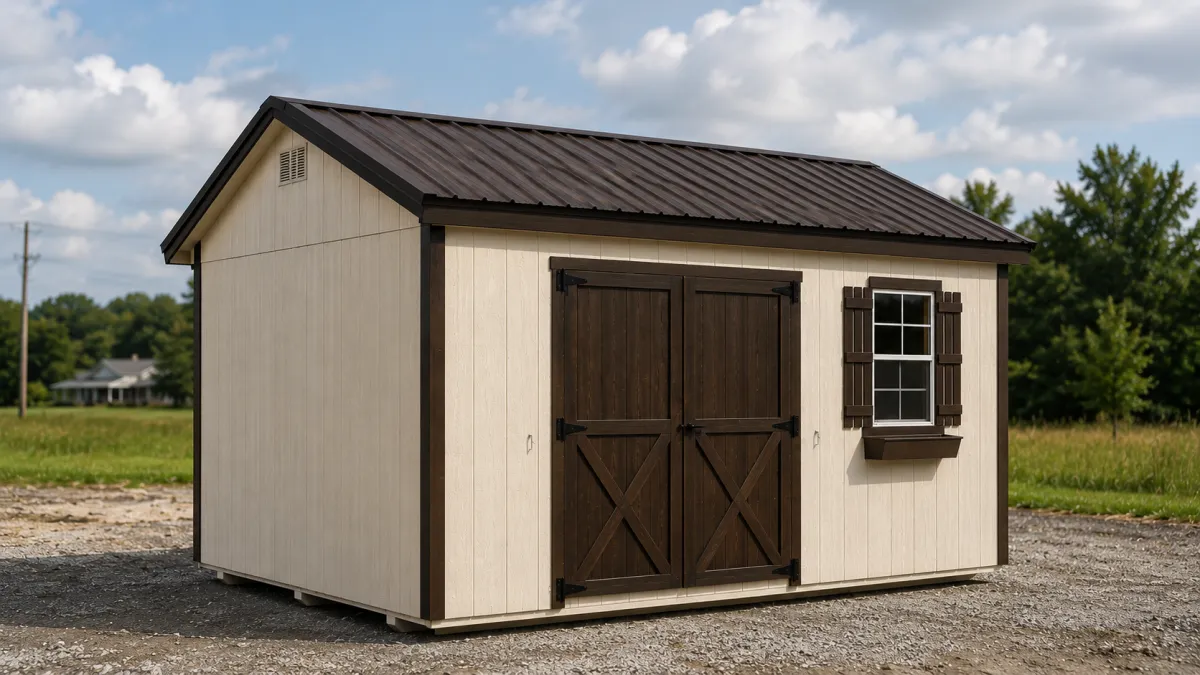 Amish-built outdoor buildings collection