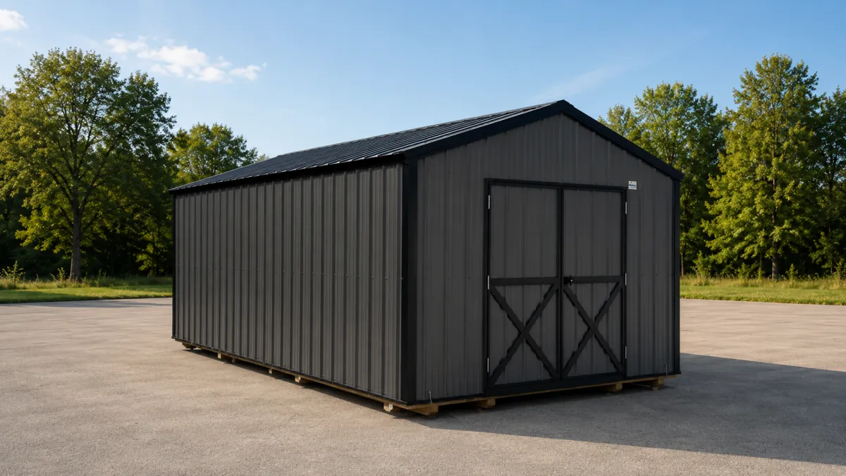 Amish-built outdoor buildings collection