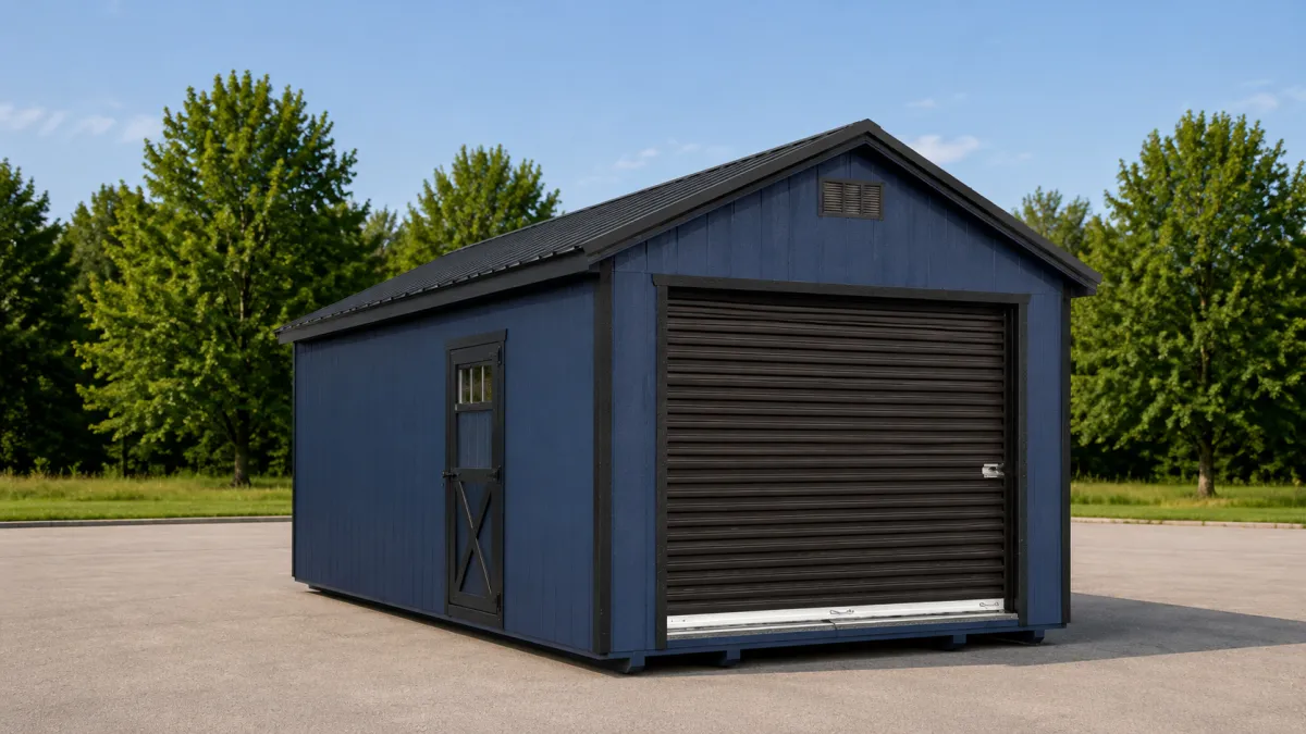 Amish-built outdoor buildings collection