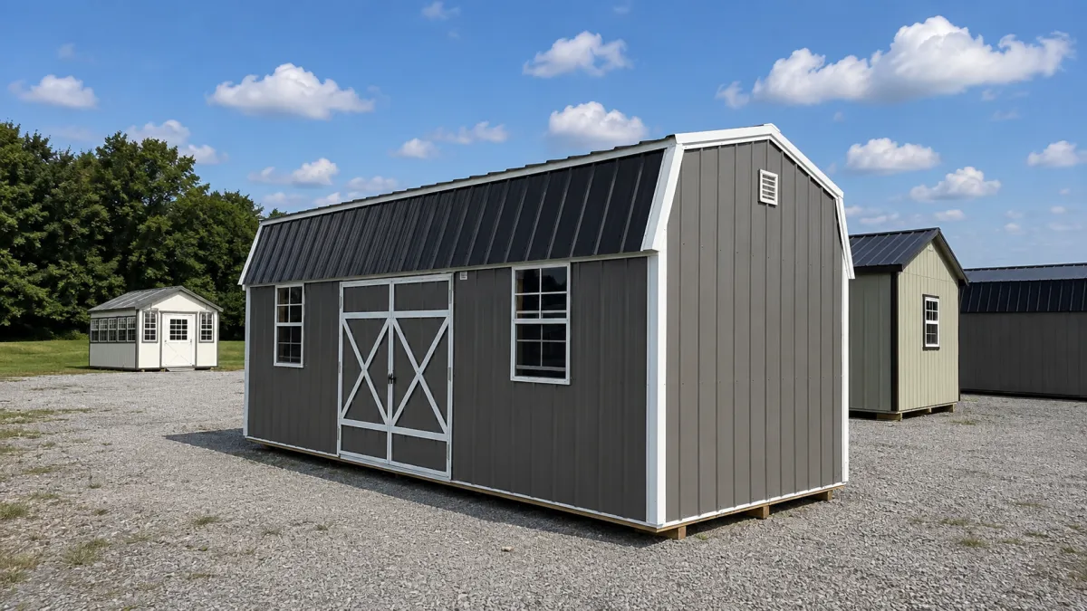 Amish-built outdoor buildings collection