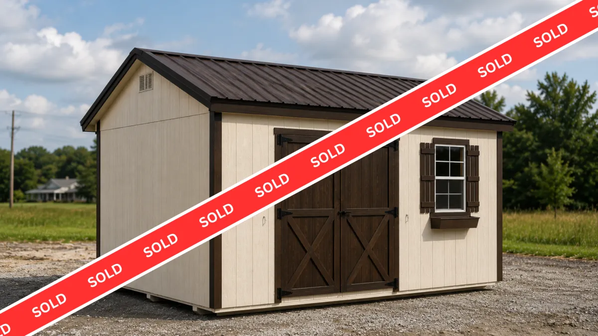 Amish-built outdoor buildings collection
