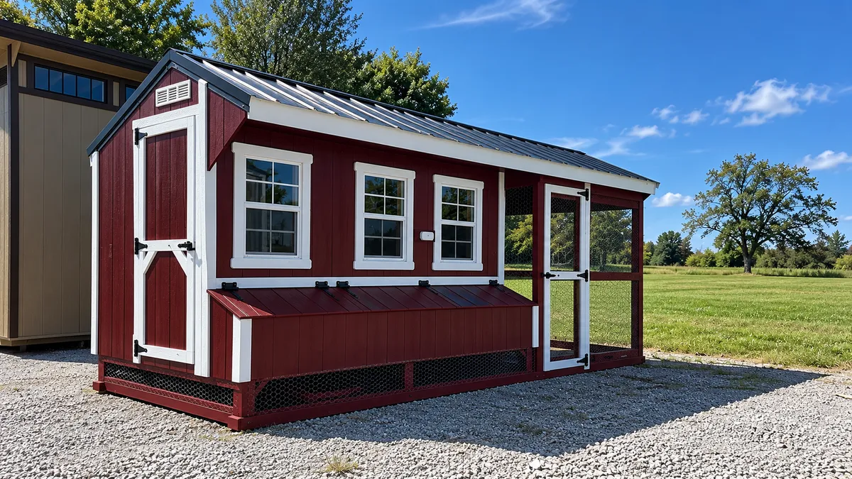 Amish-built outdoor buildings collection