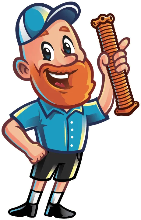 Professional local service technician holding equipment