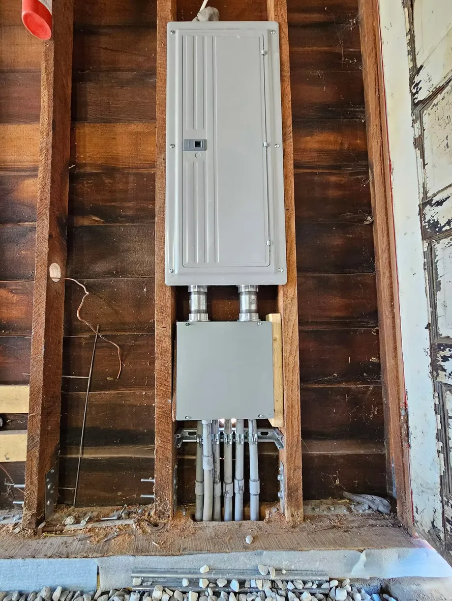 Lucid Electrical team providing reliable residential electrical services