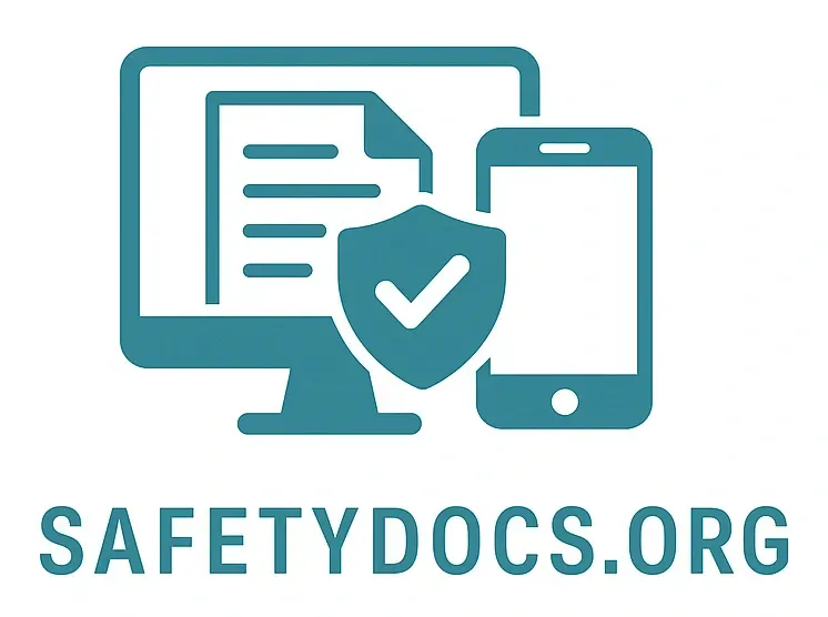 Safety docs containing essential workplace guidelines, protocols, and compliance information to ensure a secure environment.