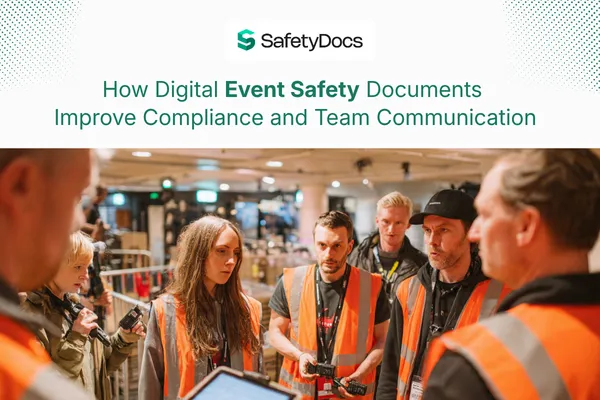 Digital Event Safety Documents for Compliance