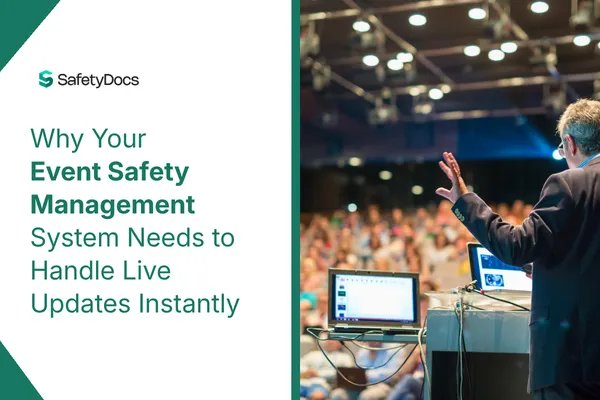 Live Event Safety Management System for Instant Updates