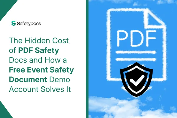 free event safety document demo account
